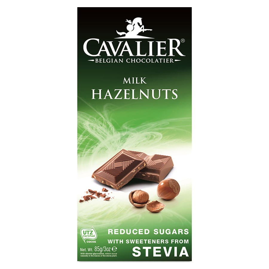 Chocolat au lait aux noisettes 85g CAVALIER