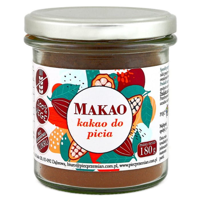 Maca (cacao à boire) 180 g CINQ CHANGEMENTS