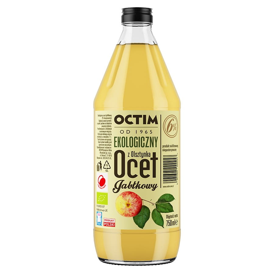 Vinaigre de cidre de pomme 6% BIO Flacon verre 750 ml OCTIM