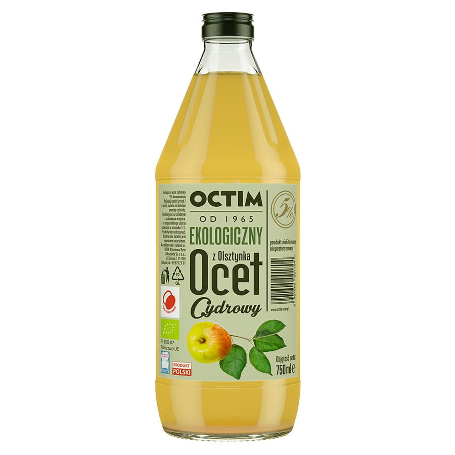 Vinaigre de cidre 5% BIO Flacon verre 750 ml OCTIM
