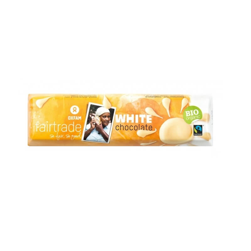 Chocolat blanc équitable BIO 50 g - OXFAM