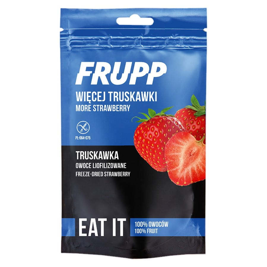 Fraise aux fruits lyophilisés 13g FRUPP