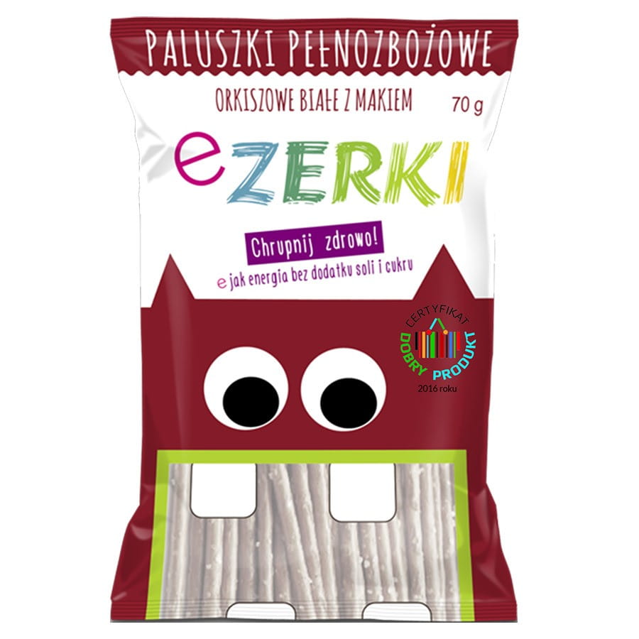 Bâtonnets d'épeautre pavot blanc 70g - brique EZERKI