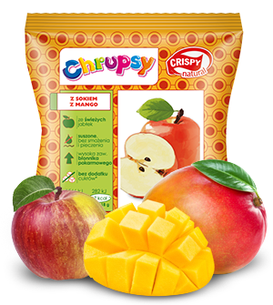 Chips de pomme au jus de mangue naturel 18g CRISPY