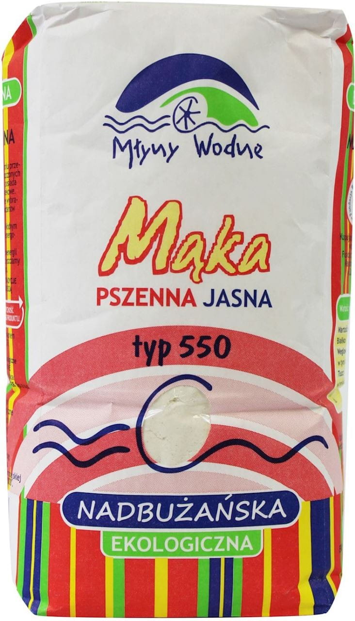 Farine de blé léger type 550 BIO 1 kg - EKO MEGA