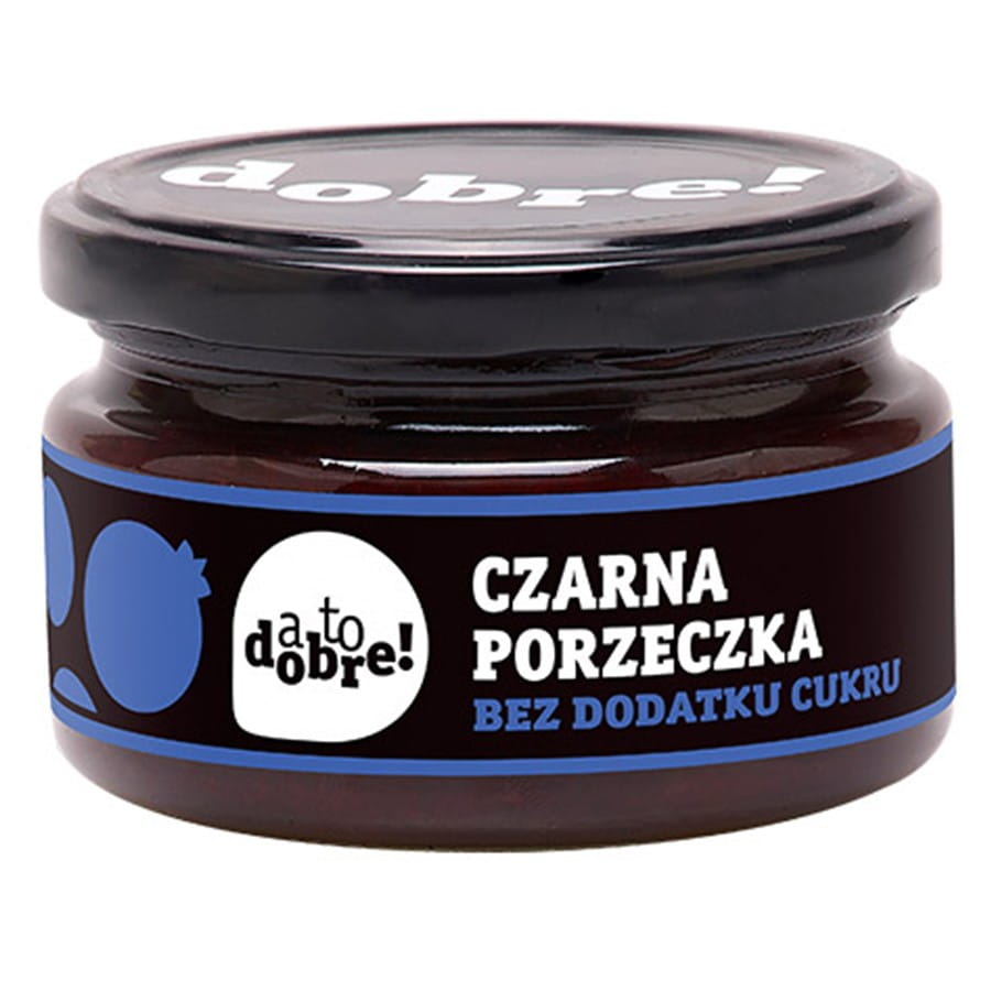 Cassis sans sucre ajouté à la consistance de 215g de confiture - C'EST BON !