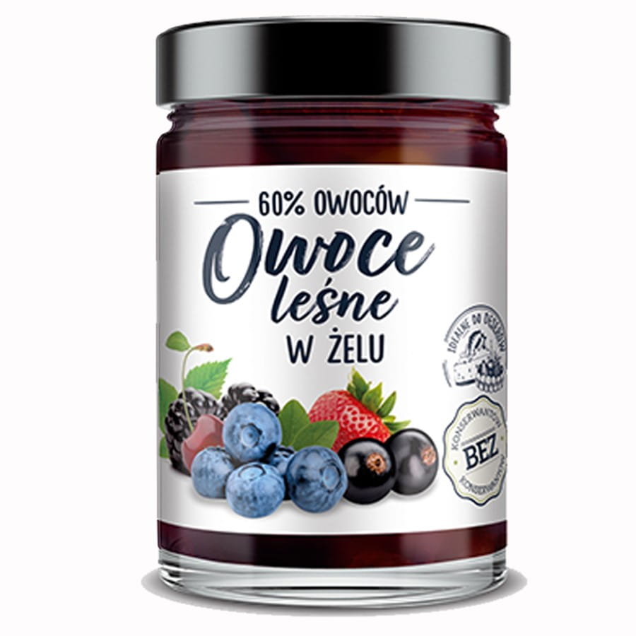 Fruits des bois en gel 320g HELCOM
