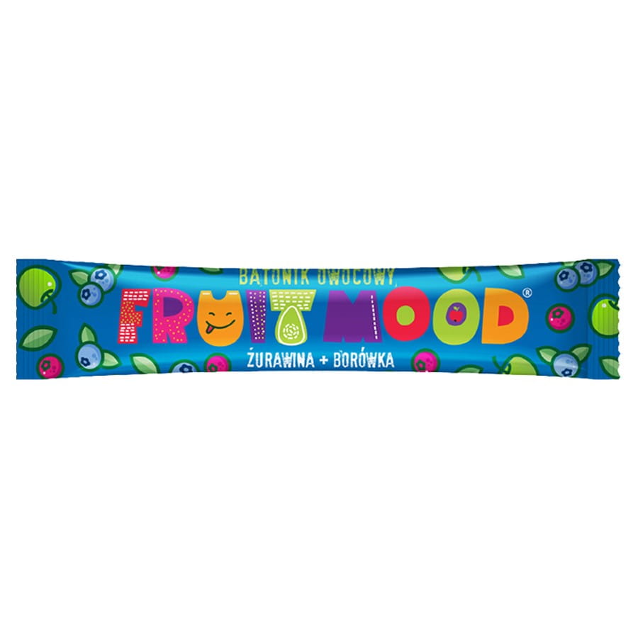 Barre aux fruits - canneberge et myrtille 20g FRUIT MOOD