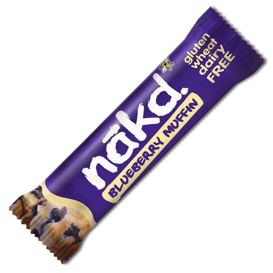 Barre crue saveur muffin myrtille 35g NAKD