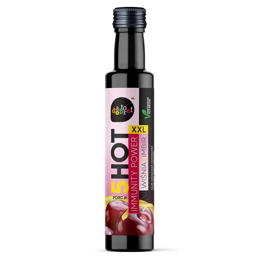 Puissance d'immunité à la cerise et au gingembre Shot XXL 250ml - C'EST BON !