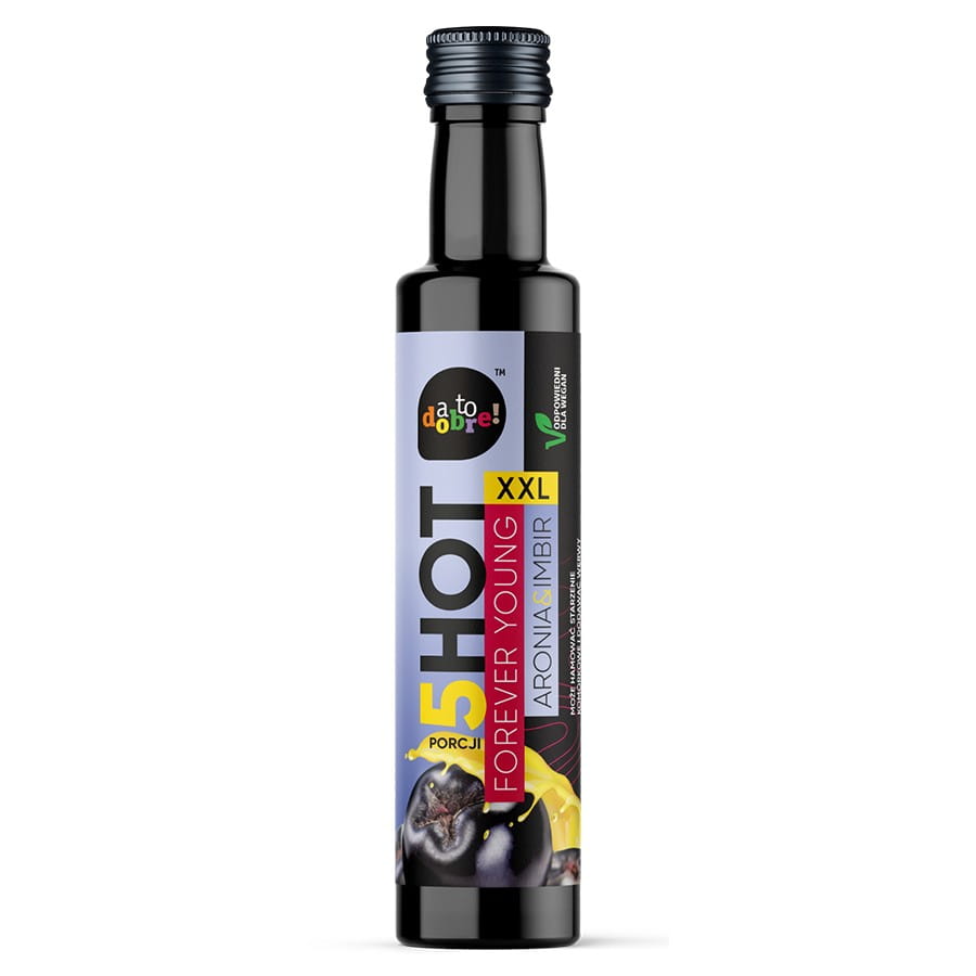 Shot forever young XXL à l'aronia et au gingembre 250ml - C'EST BON !