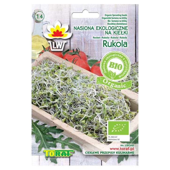 Graines à germer bio - roquette BIO 10g TORAF