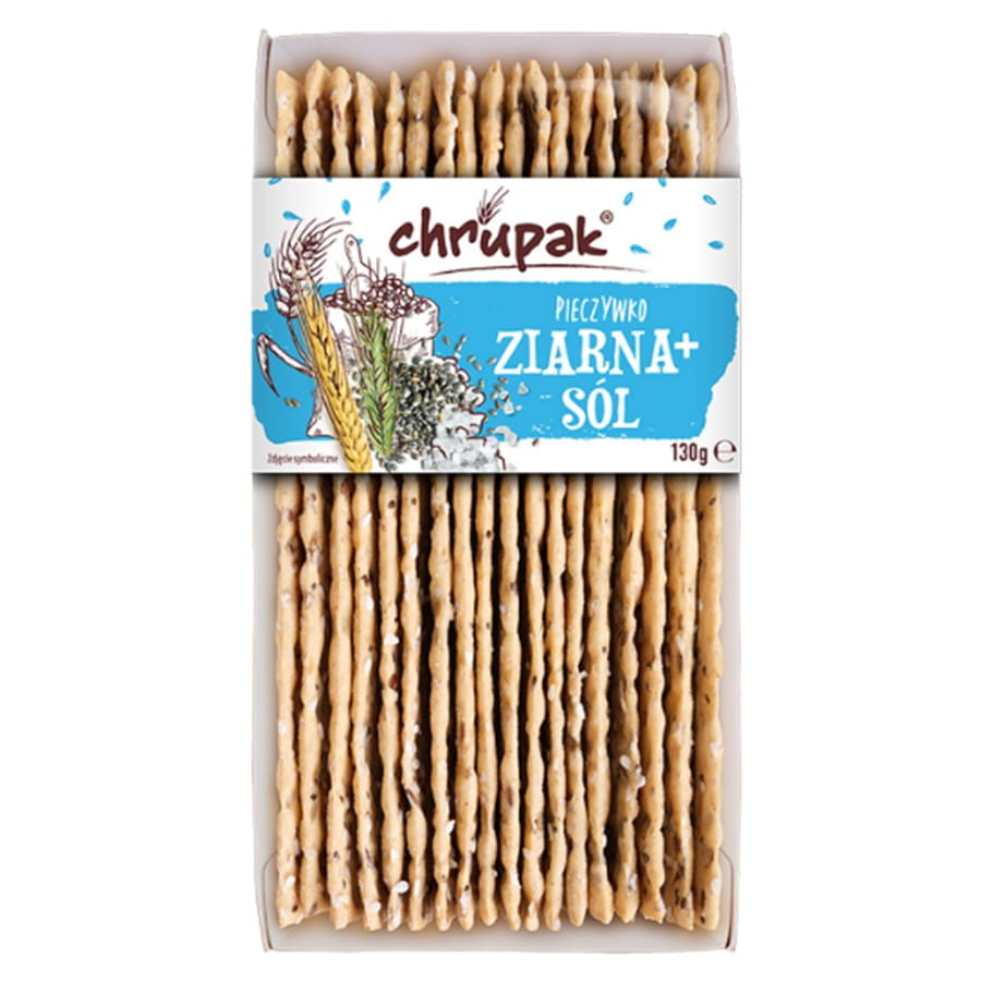 Pain aux céréales et sel 130g CHRUPAK