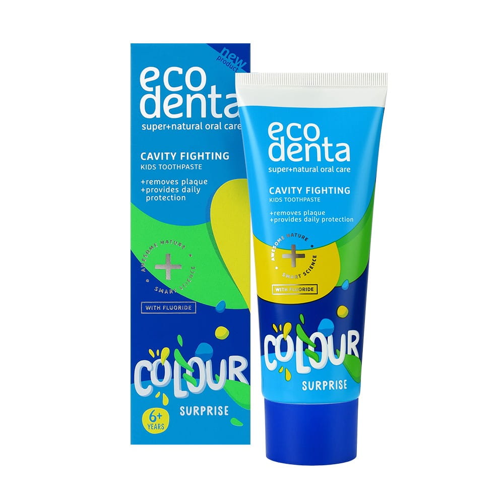 Dentifrice pour enfants contre les caries 75 ml BIOK LABORATORIJA