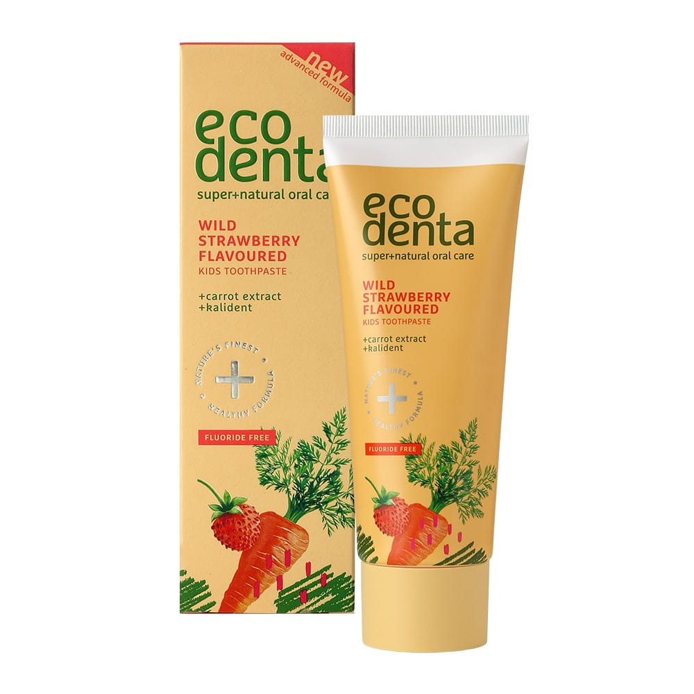 Dentifrice fraise et carotte pour enfants 100 ml BIOK LABORATORIJA