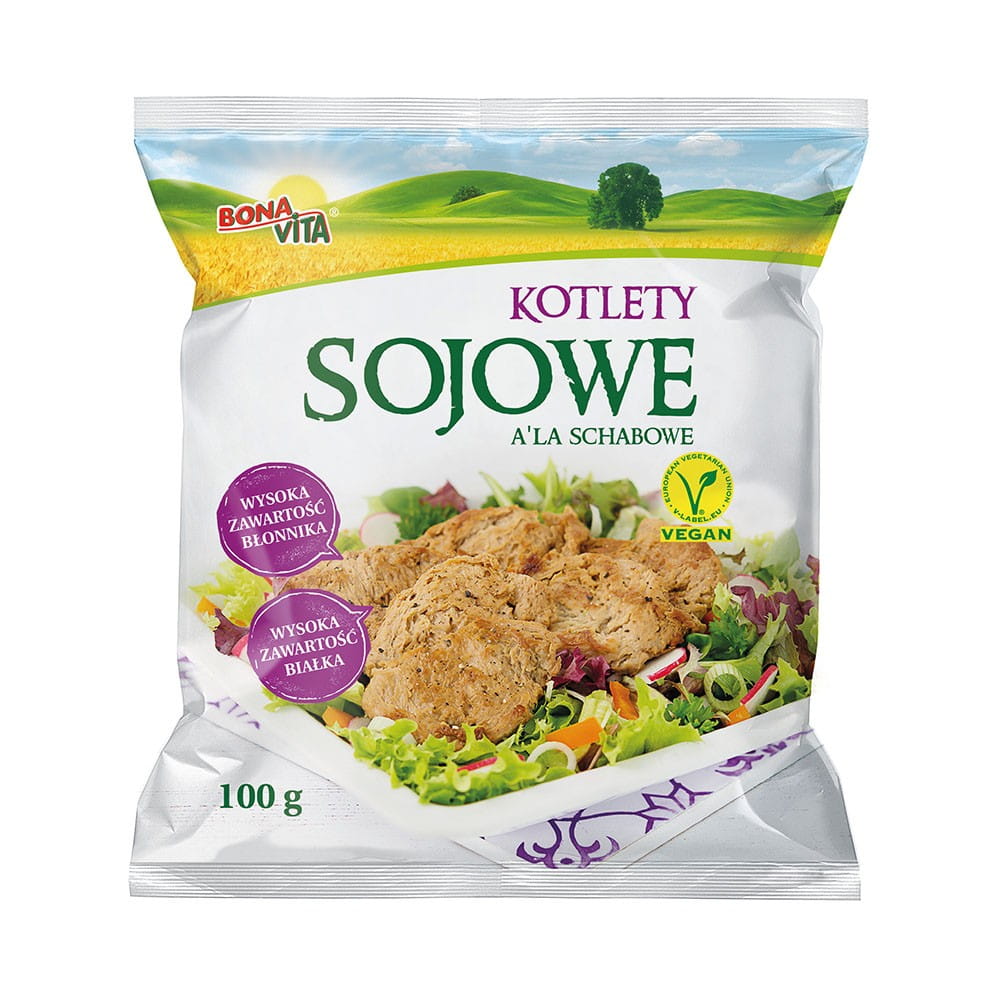 Côtelettes de soja 100 g BONA VITA