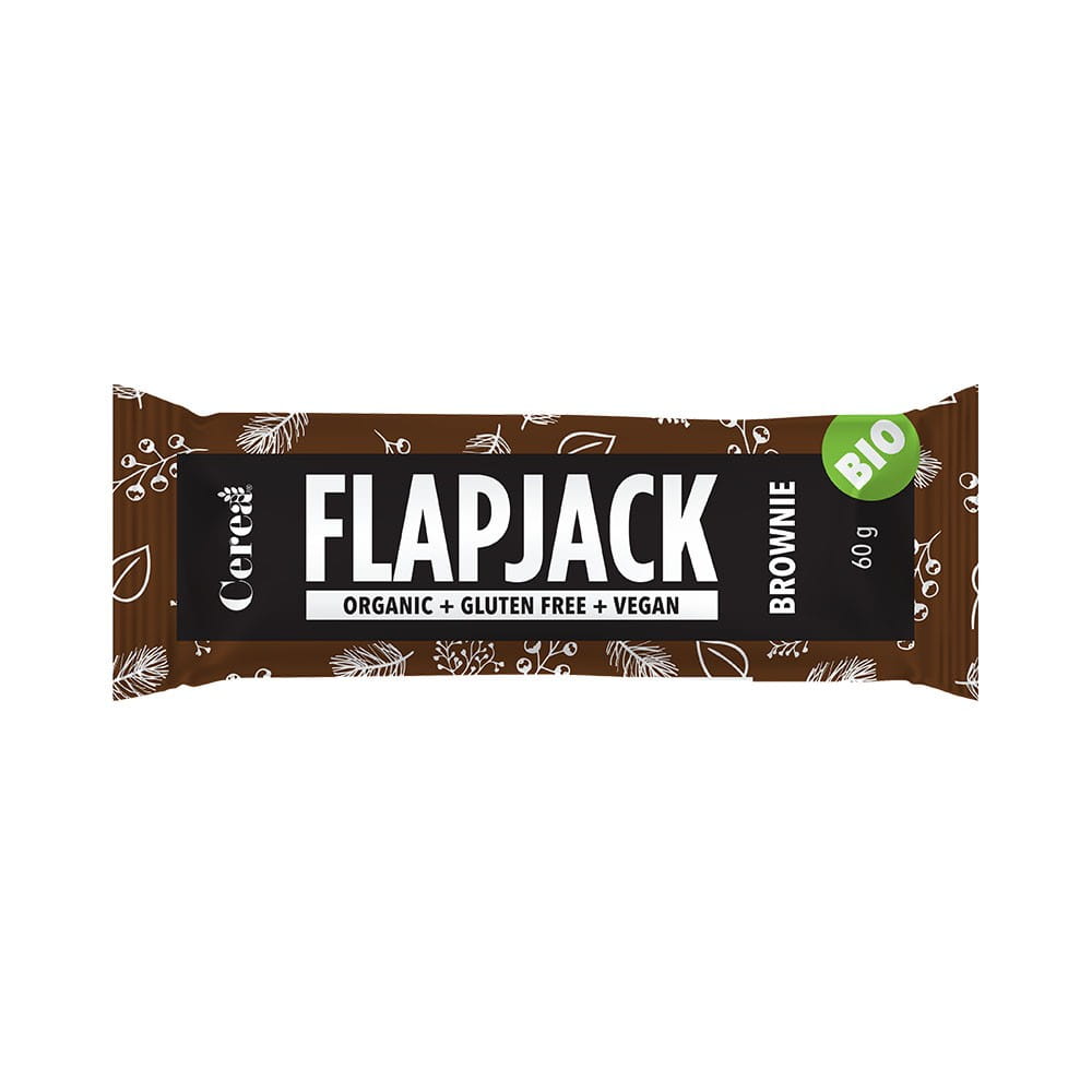 Barre d'avoine au four BIO brownie 60g CEREA