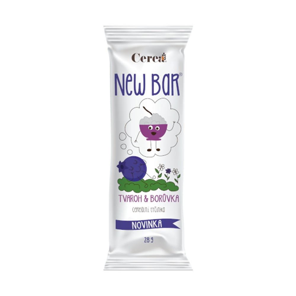 Barre céréalière myrtille quark 28 g CEREA