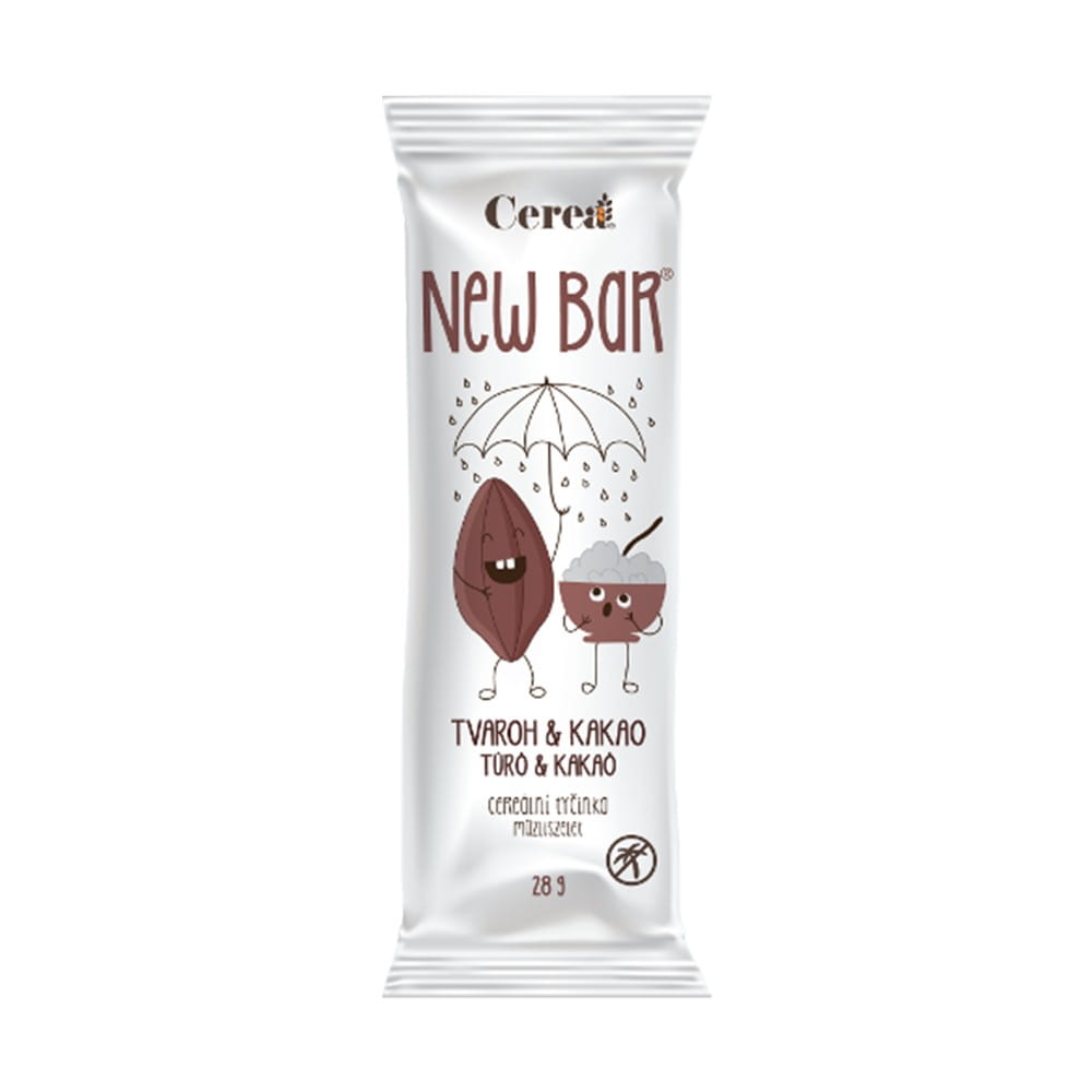 Barre de céréales au fromage blanc au chocolat 28 g CEREA