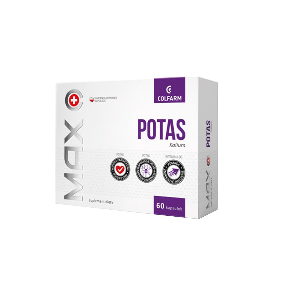 Max potassium 60 gélules COLFARM