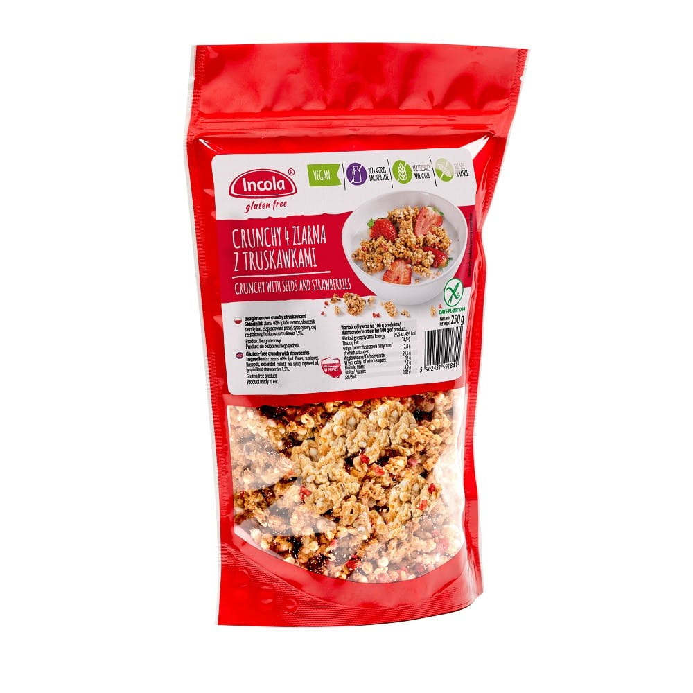 Croustillant 4 grains aux fraises 250 g