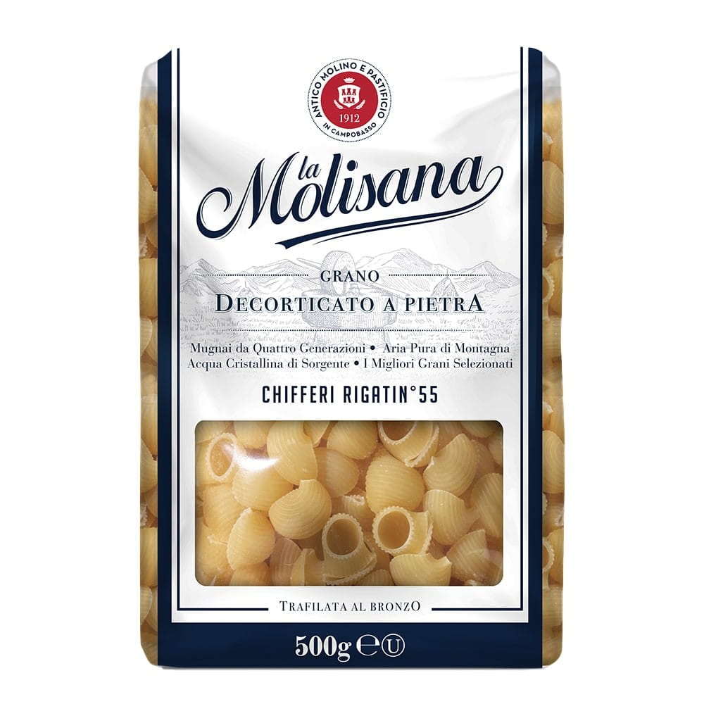 Nouilles chifferi rigati n° 55 500 g LA MOLISANA