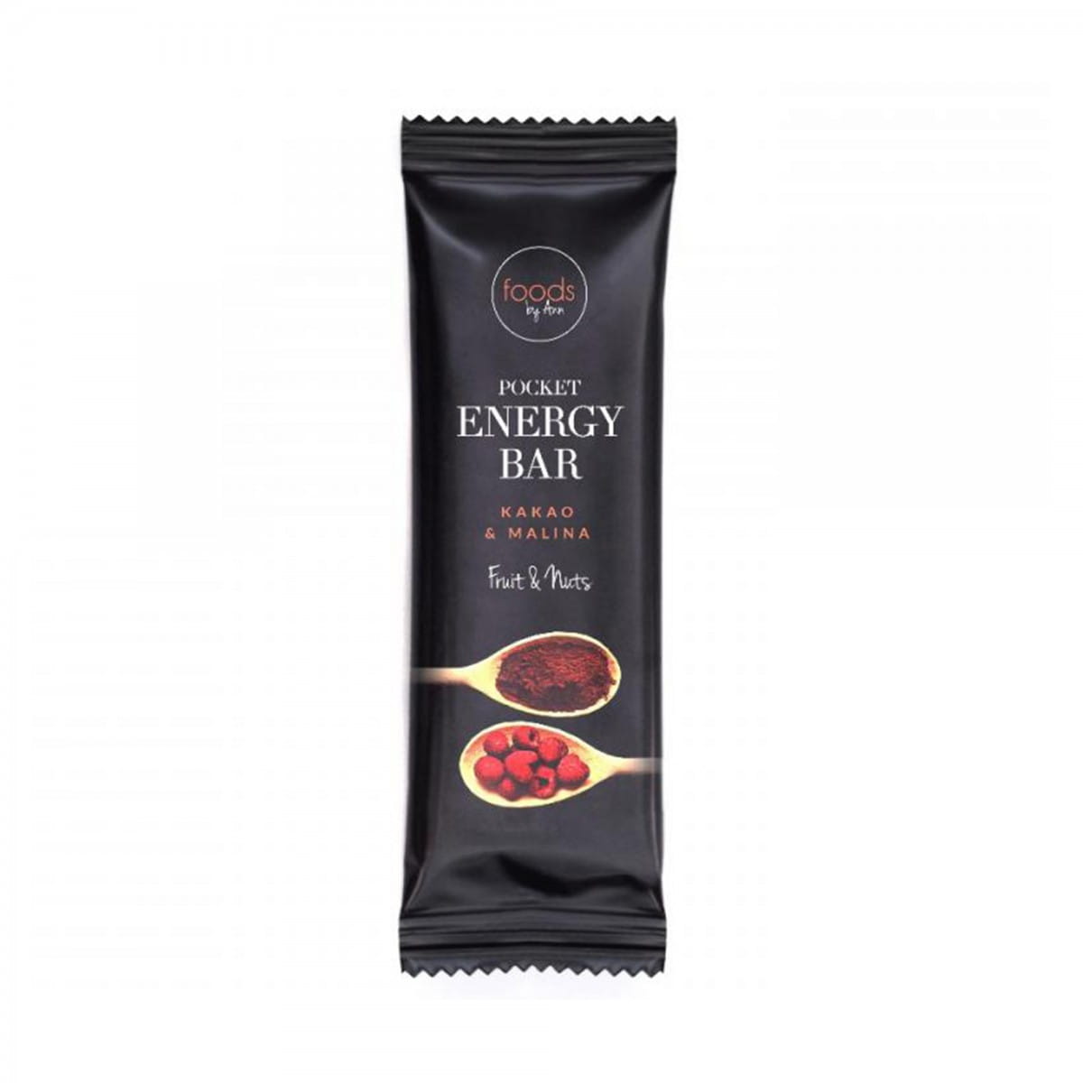 Barre énergétique cacao & framboise 35 g - FOODS BY ANN