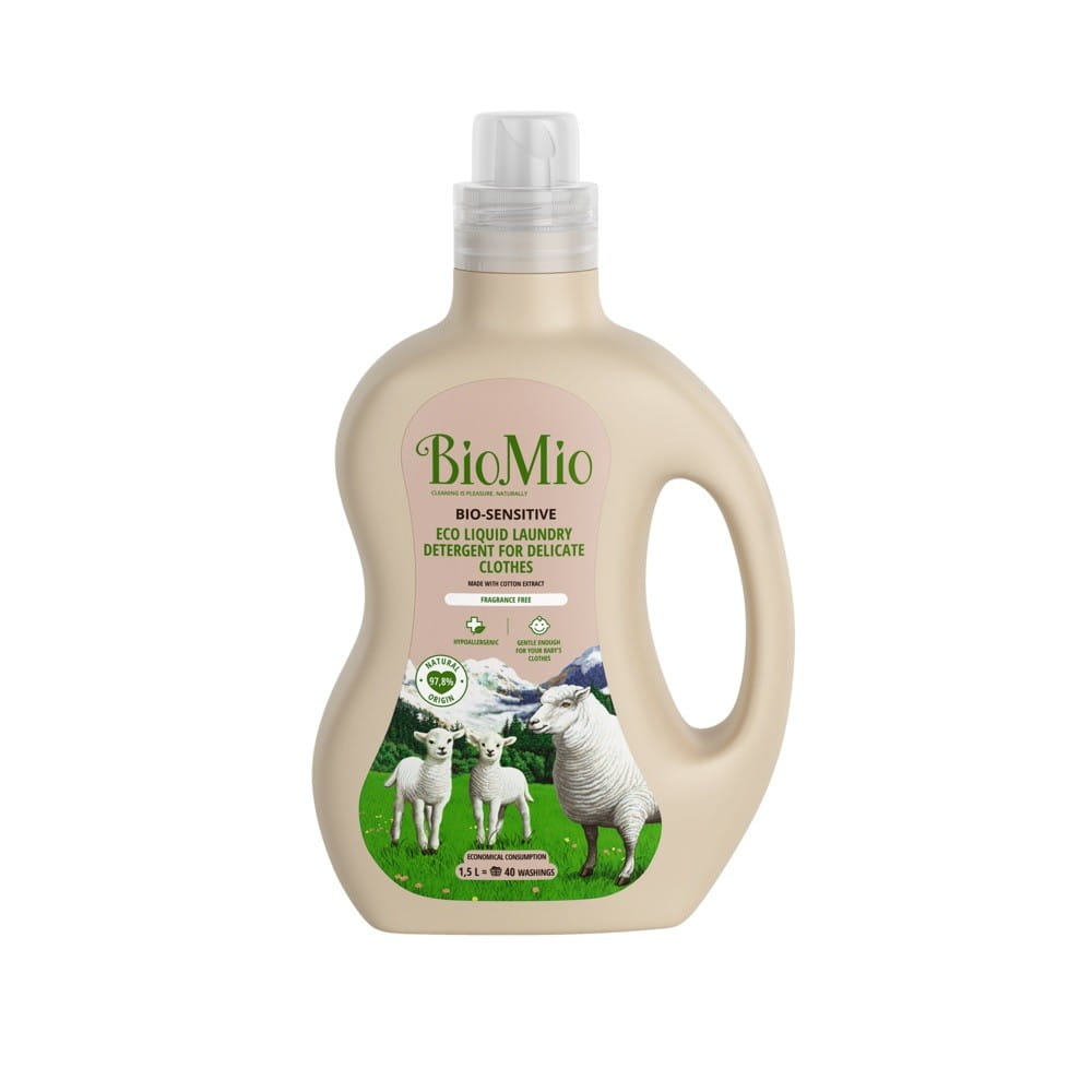 Liquide lessive écologique sans parfum 1500 ml biomio
