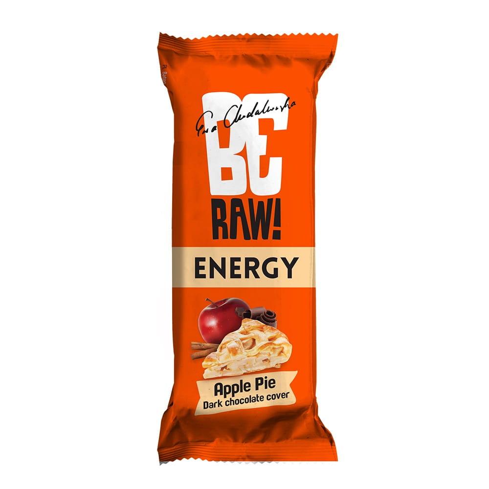 Barre énergétique Tarte aux pommes au chocolat noir 40 g