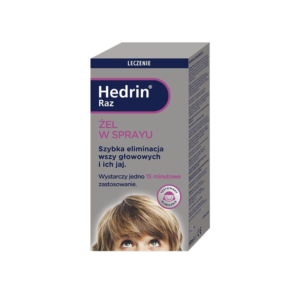 Une fois en spray gel 60 ml HEDRIN