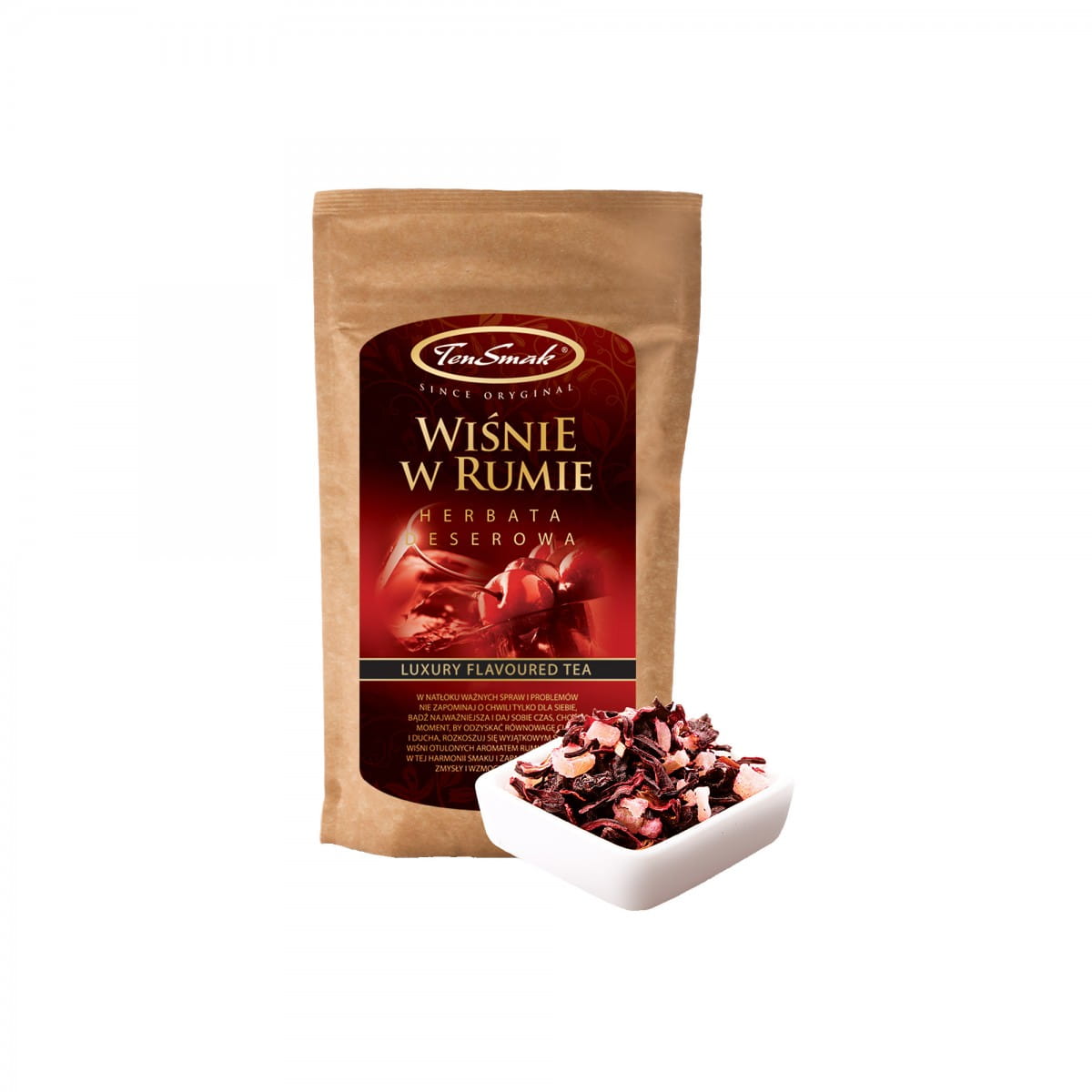 Thé dessert cerise au rhum 40 g CE GOÛT