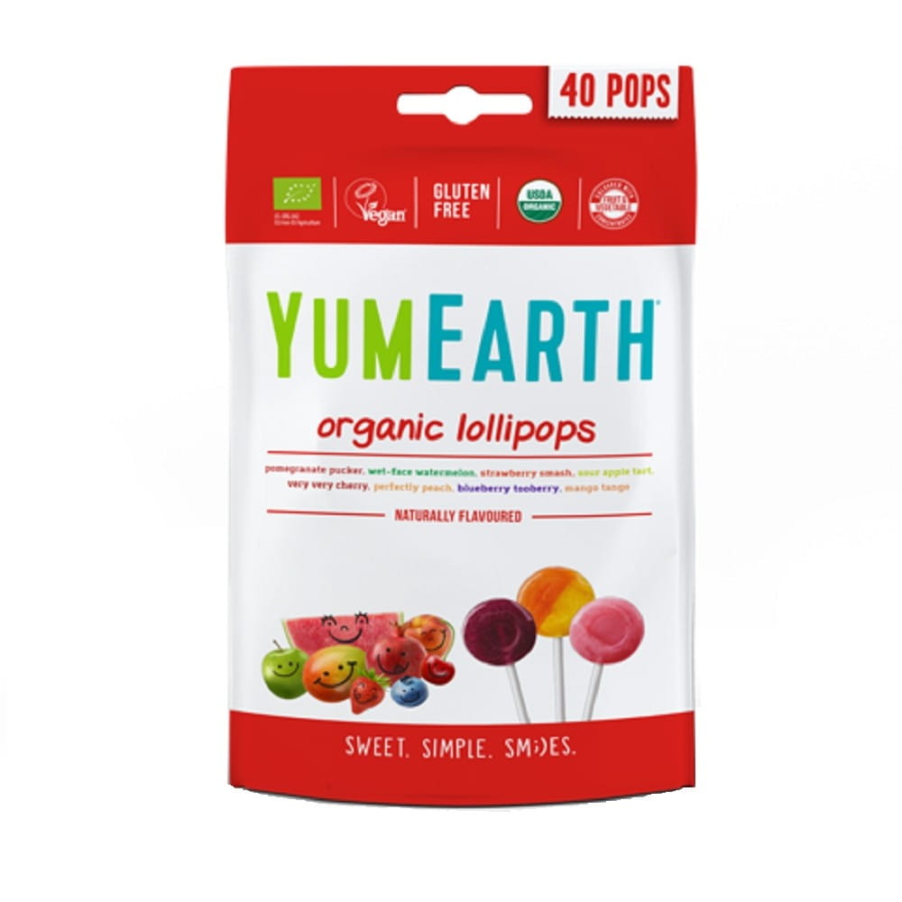 Sucettes aux fruits à la vitamine C BIO 40 pièces 240 g