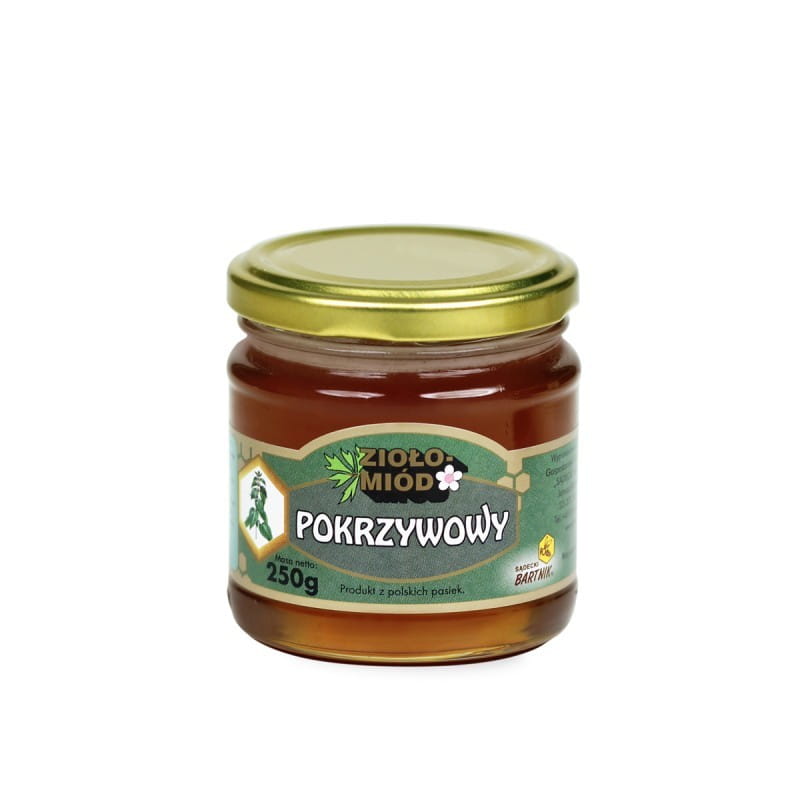 Miel d'ortie aux herbes 250g - BARTNIK