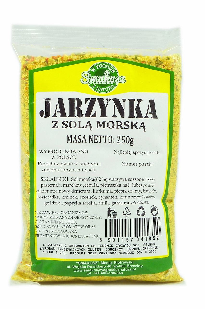 Légumes au sel de mer 250g SMAKOSZ