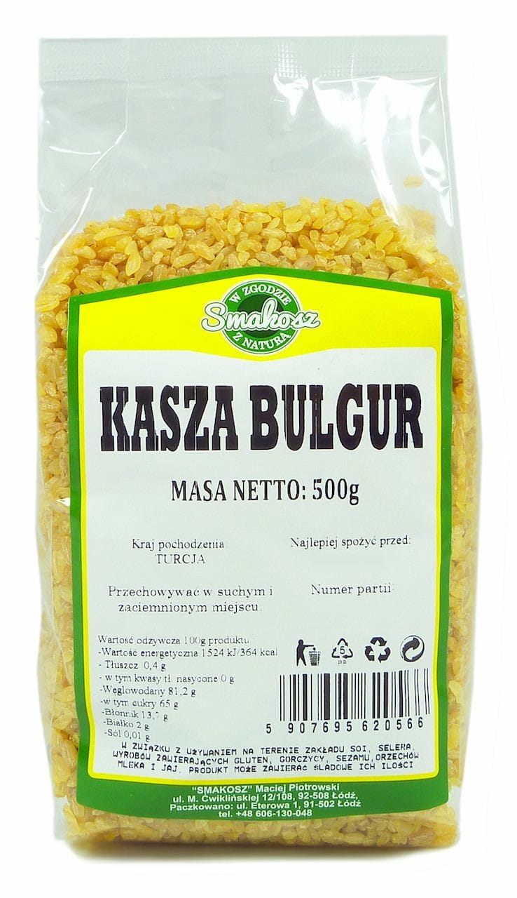 Gruau de boulgour 500g DELICIOUS