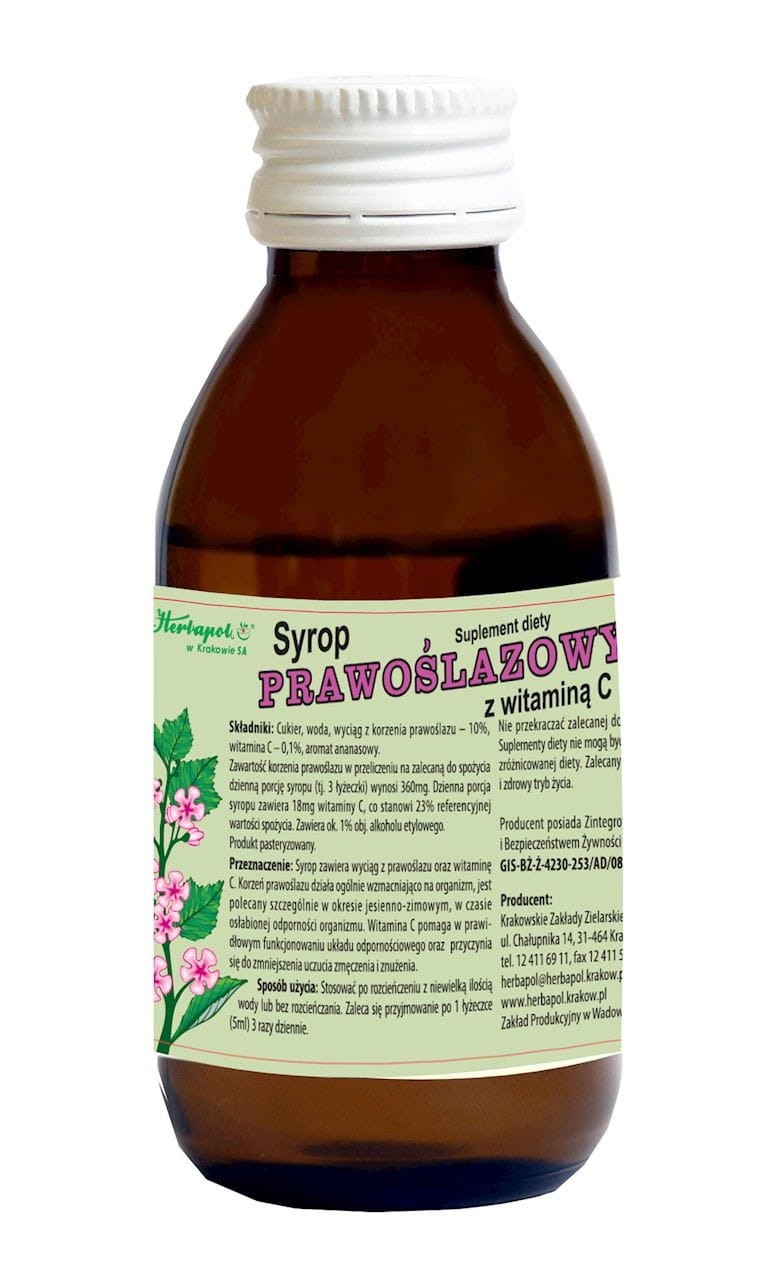 Sirop Guimauve + Vitamine C 100ml HERBAPOL
