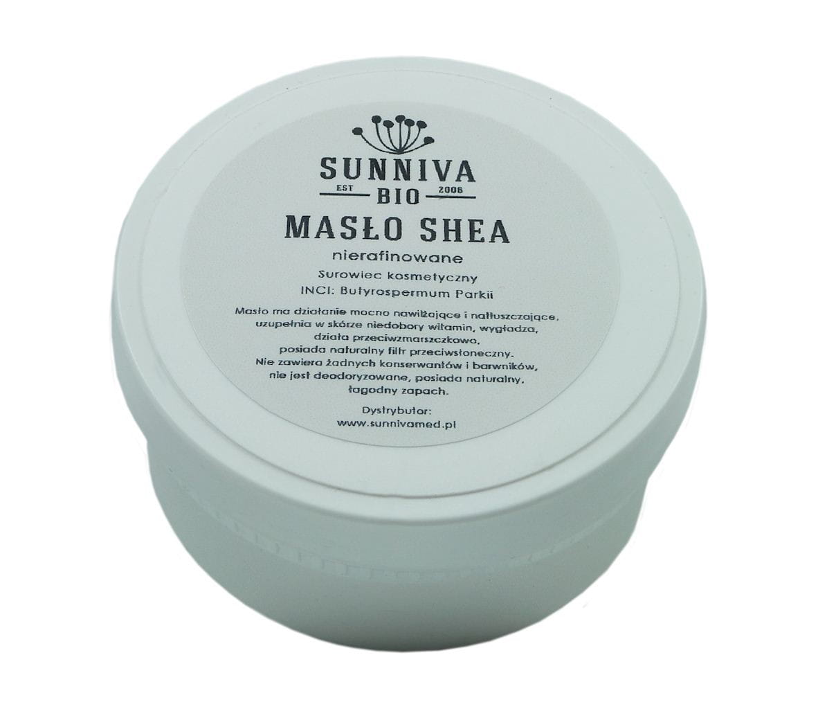 Beurre de karité non raffiné 100g SUNNIVA