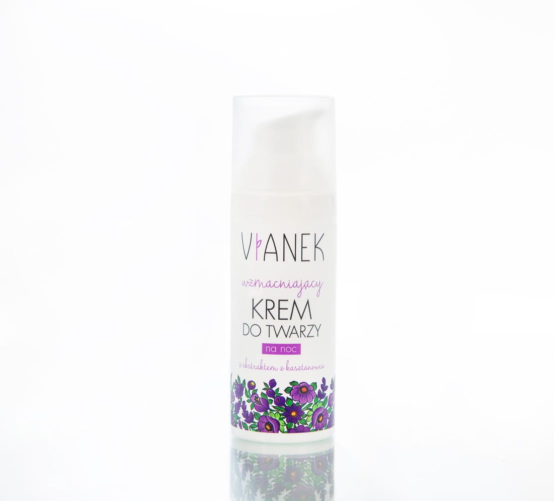 VIANEK Crème Visage Nuit Fortifiante 50 ml (peau couperose)