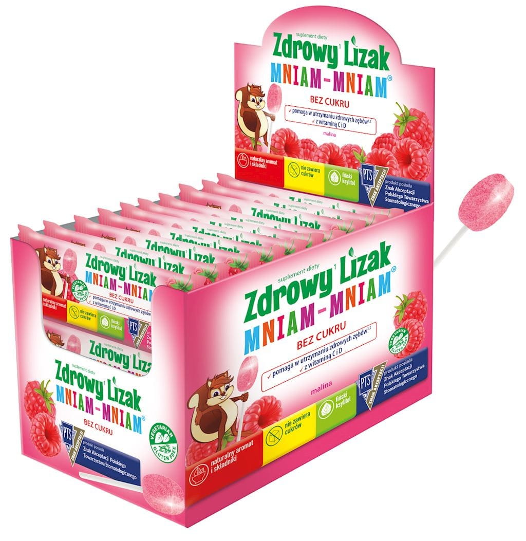 HEALTHY LIQUID Framboise yum - yum présentoir sans sucre 40 STARPHARMA