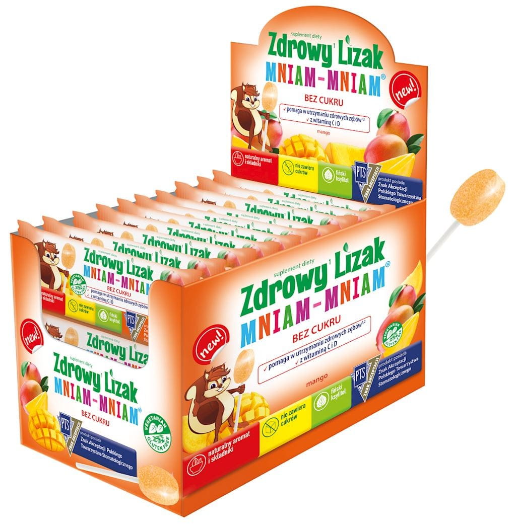 HEALTHY LOLY mangue yum - yum présentoir sans sucre 40 STARPHARMA