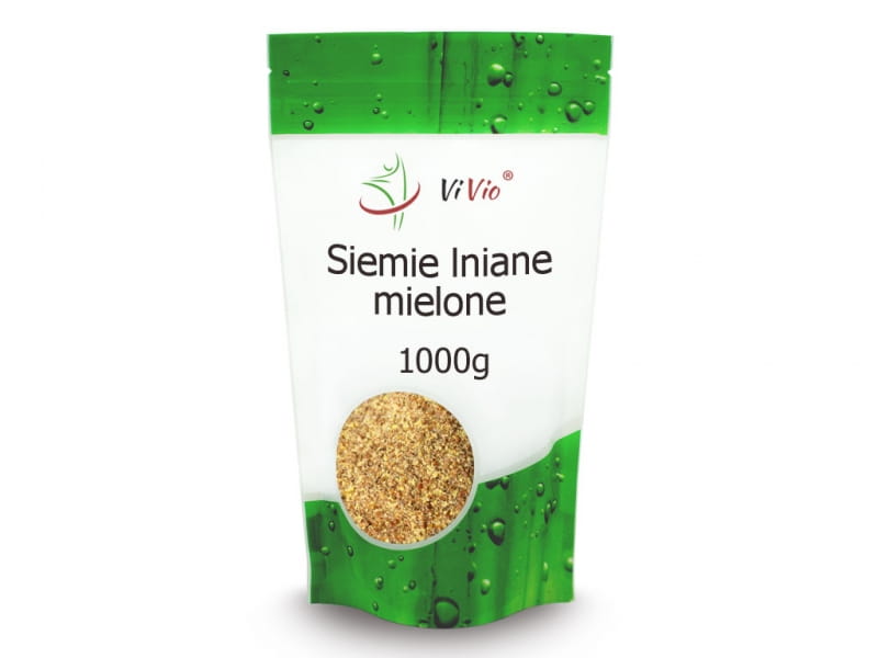 Graines de lin moulues 1000g VIVIO