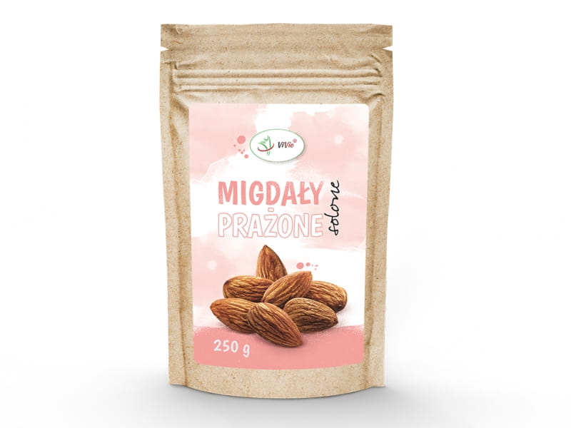 Amandes salées grillées 250g - VIVIO