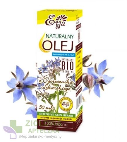 Huile de bourrache BIO non raffinée 50ml ETJA