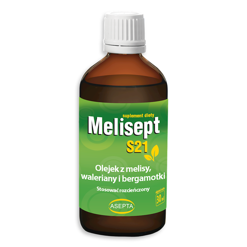 Melisept s21 30ml - huile de mélisse, valériane et bergamote ASEPTA