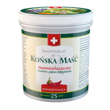 Baume de cheval chauffant 250 ml SWISSMEDICUS