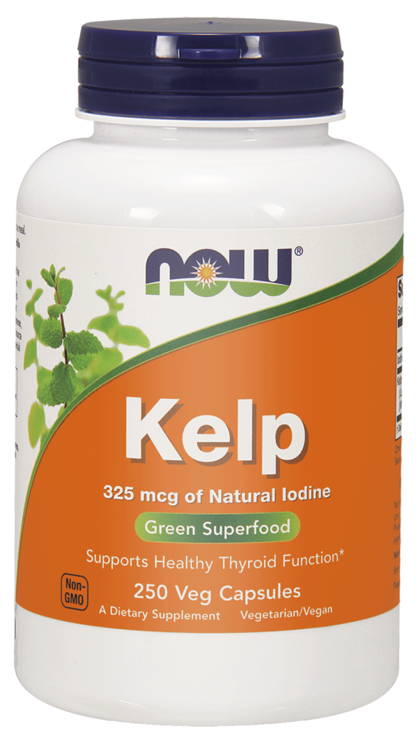 Varech - 325mcg Iode Naturel 250vcaps. MAINTENANT ALIMENTS