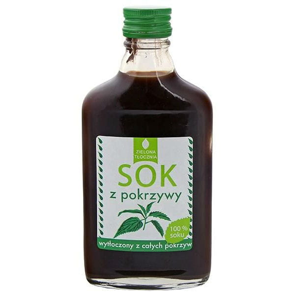 Jus d'ortie pressé à partir d'orties entières 100% 200ml GREEN Press
