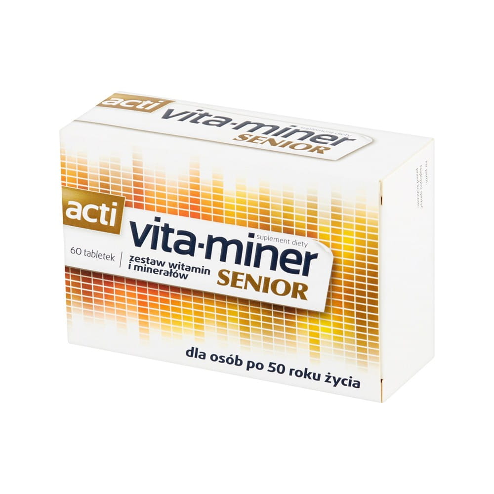 Vita - mineur senior pour les personnes de plus de 50 60 comprimés