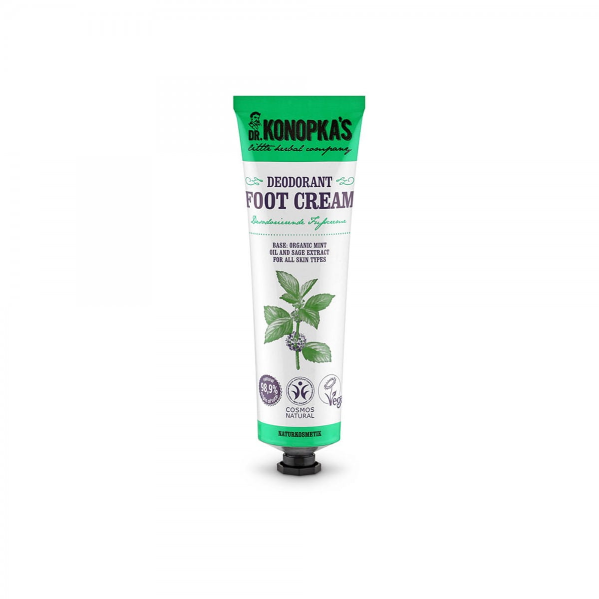 Déodorant pieds crème rafraîchissante 75 ml