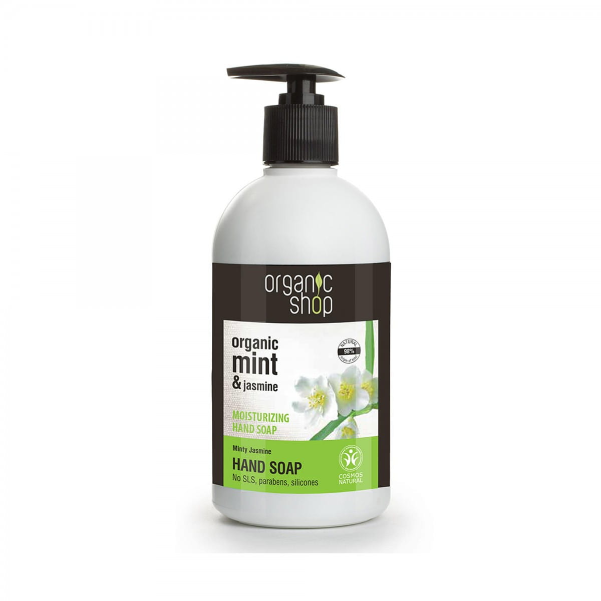 Savon mains hydratant menthe jasmin 500 ml